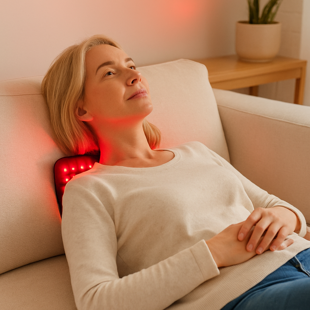 Röd LjusTerapi Matta